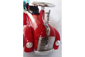 Retro Roler Speedser Sam - loopauto Brandweer