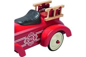 Retro Roler Speedser Sam - loopauto Brandweer