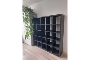Zwarte IKEA Kallax 5x5