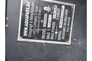 Oplaasboot geschikt voor buitenboordmotor