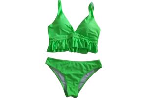 bikini 2 delig neon groen M