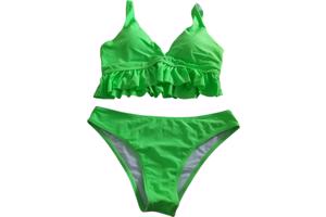 bikini 2 delig neon groen M