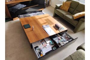 TV kast en bijhorende salontafel