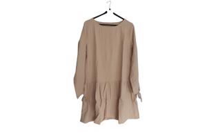 100% katoenen jurk beige L/40