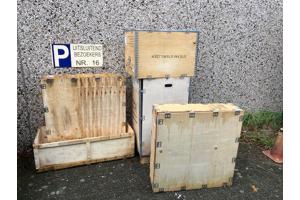 Houten triplex kisten diverse maten