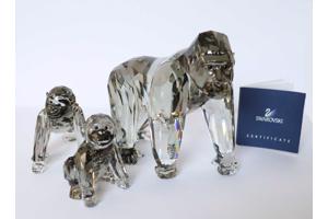 Swarovski Gorilla s 2009 - exclusieve set met certificaten