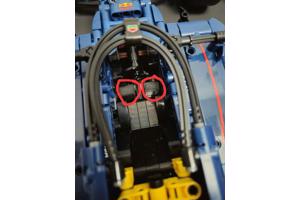 Muurbeugel voor Lego technic F1 Redbull