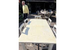 Uitschuifbare eetkamer tafel minimaal 160 lang Maximaal 3 meter