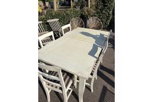 Uitschuifbare eetkamer tafel minimaal 160 lang Maximaal 3 meter
