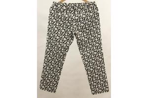 Broek met pantermotief in wit/zwart Joseph mt38