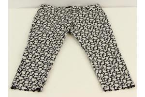 Broek met pantermotief in wit/zwart Joseph mt38