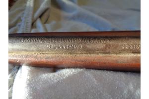 KERMIS BUKS ANSCHUTZ MODEL 275 - MET HOUDER