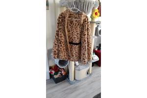 dames luipaardprint.fleece m