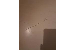 Witte ronde eettafel 130 opknapper