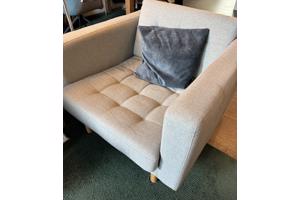 2x bank + stoel van Ikea Landskrona