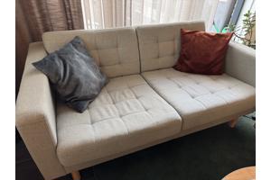 2x bank + stoel van Ikea Landskrona