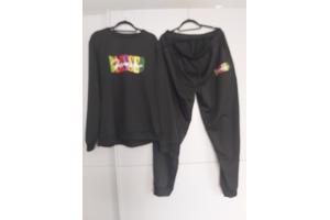 tweedelige heren set zwart blessed 3XL