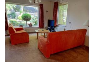 2 en/of 3 persoonsbank suedelook van stof