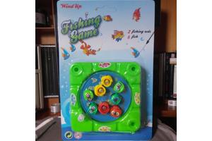 opwindbaar vis hengel spel groen reis editie