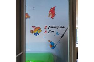 opwindbaar vis hengel spel groen reis editie