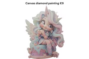 Diamond Painting IJsprinces Frame 30x23cm