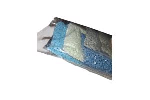 nr 26 Diamond Painting bloemen blauw 50x40cm (vierkant)