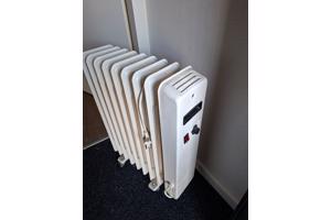 Radiator, werkt op olie