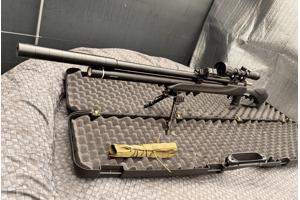 Luchtbuks PCP 9mmset incl compresor, accesoires en duikfles