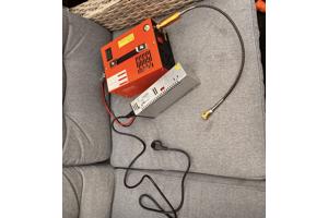 Luchtbuks PCP 9mmset incl compresor, accesoires en duikfles