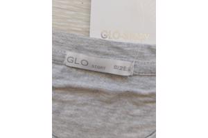 Glo-Story t-shirt grijs much better together S