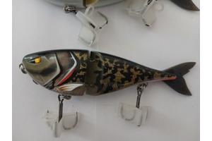 Setje van 5 stuks Berkley zilla jointed glider 13,5cm