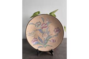 Groot decoratief bord - diameter 31,5 cm