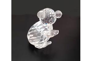 Swarovski Koalabeer klein (links) met doos en certificaat