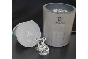 Swarovski Koalabeer klein (links) met doos en certificaat