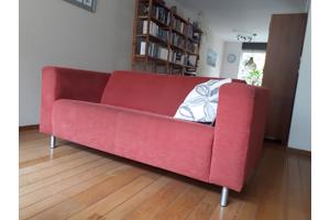 2-zits en 3-zits bank Montel stof steenrood