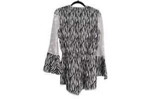 Emmash Paris playsuit zebra M