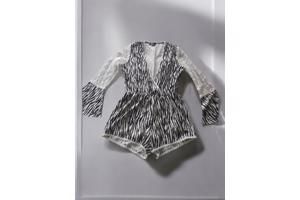 Emmash Paris playsuit zebra M/38