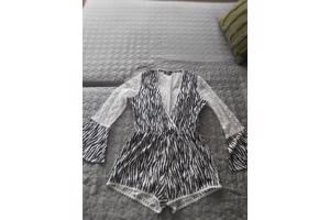 Emmash Paris playsuit zebra M/38