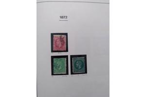 Postzegels uit Roemenië  periode 1872-1906