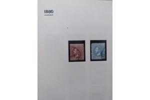 Postzegels uit Roemenië  periode 1872-1906