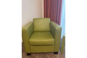 Groene fauteuils