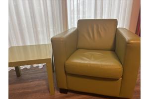 Groene fauteuils