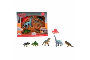 6x Animal World Dinosaurus speelset