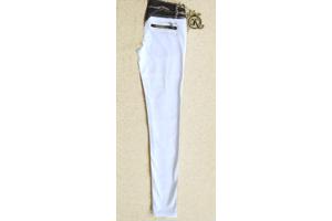 Skinny jeans, kleur: wit, maat 34, 36 of 38 (nieuw)