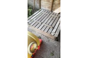 Zandbak hout 125/125 cm