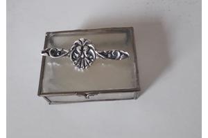 Prachtige Djokja zilveren broche( keurmerk 800) 1920-1930.