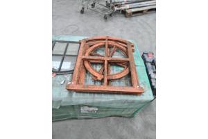 stal ramen , oude gietijzeren boerderij ramen