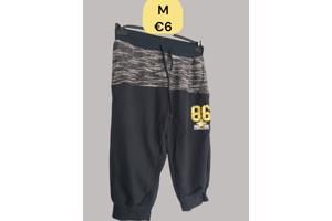 Nanqier heren korte broek donkerblauw grijs M