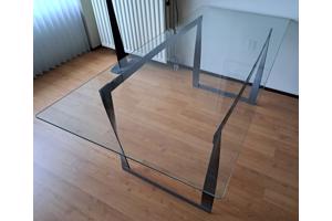 Gehard glazen eettafel