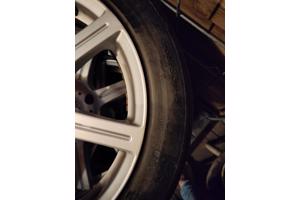 Set van 4 gebruikt 17 inch lichtmetalen velgen